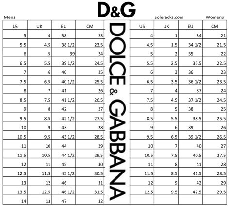 dolce gabbana size chart conversion|dolce and gabbana size guide.